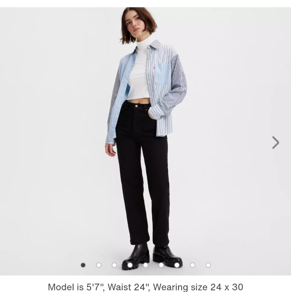 *NWT* Levis Ribcage Ankle Straight